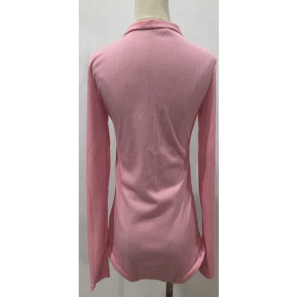 V Neck Long Sleeve Pajama Romper | Chicgenes - Picture 5 of 7